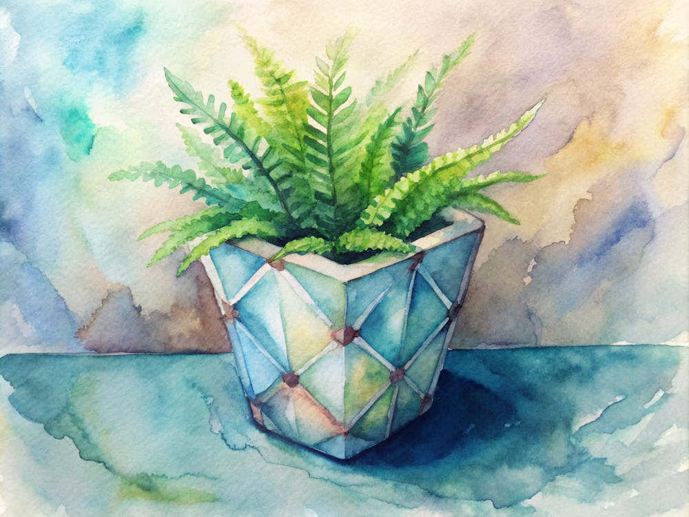 Fern In A Pot