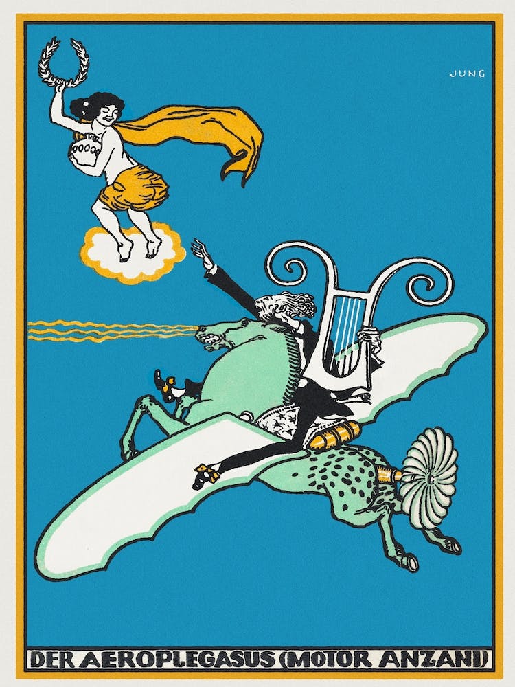 The Aeroplegasus, Moriz Jung