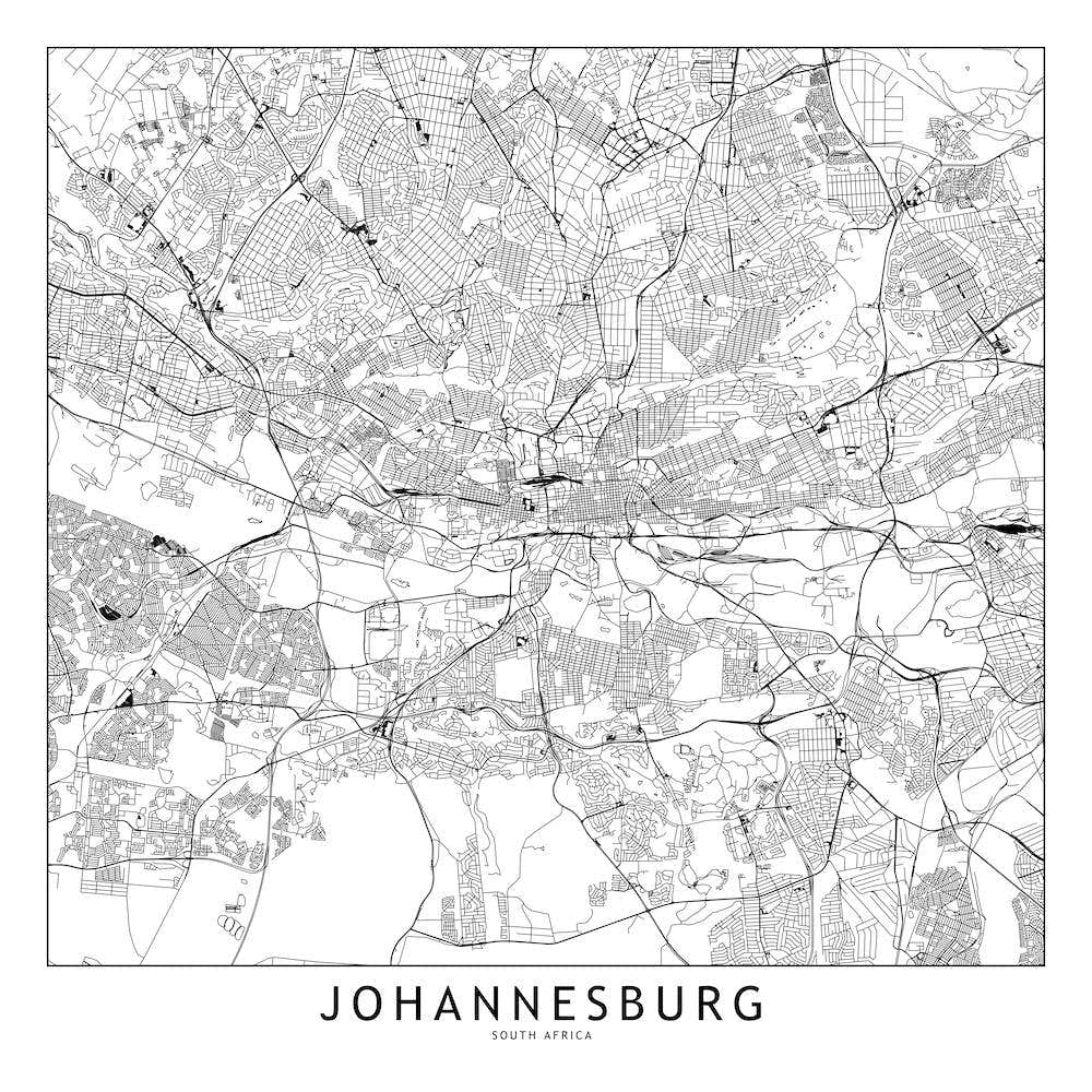 Johannesburg Map