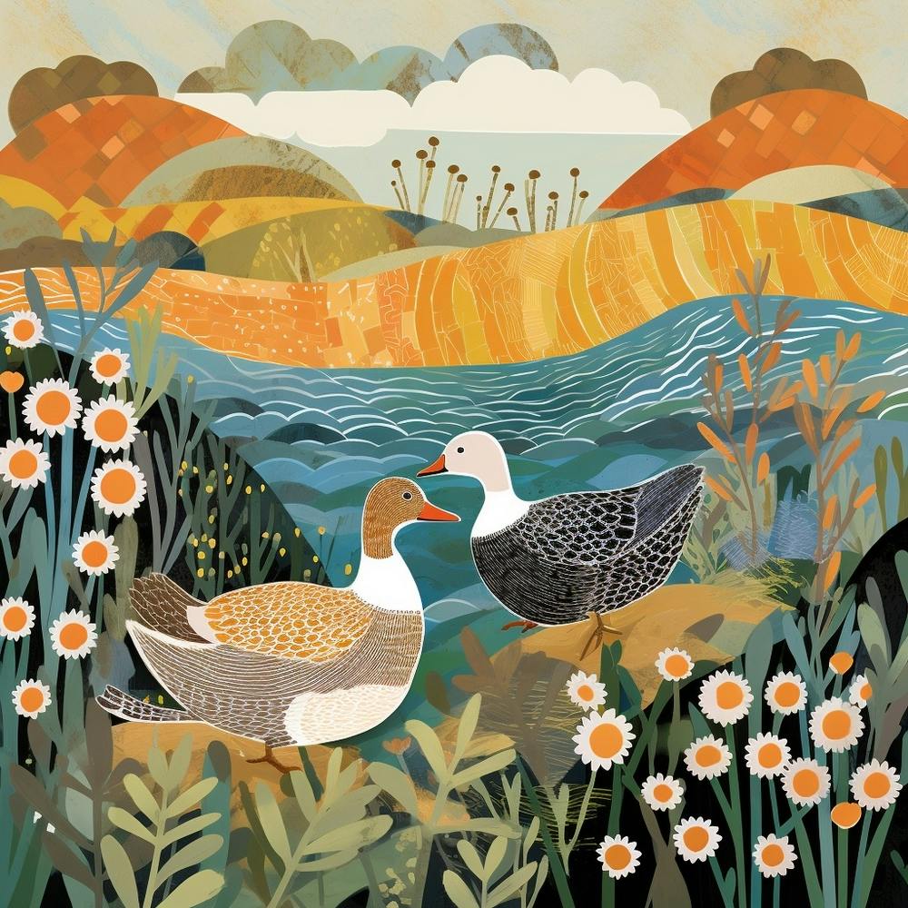 Bird In Nature Duck 2