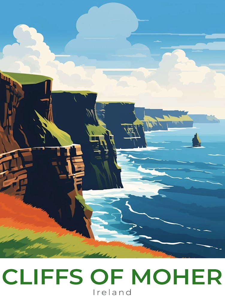 Ireland Cliffs Of Moher Travel 1