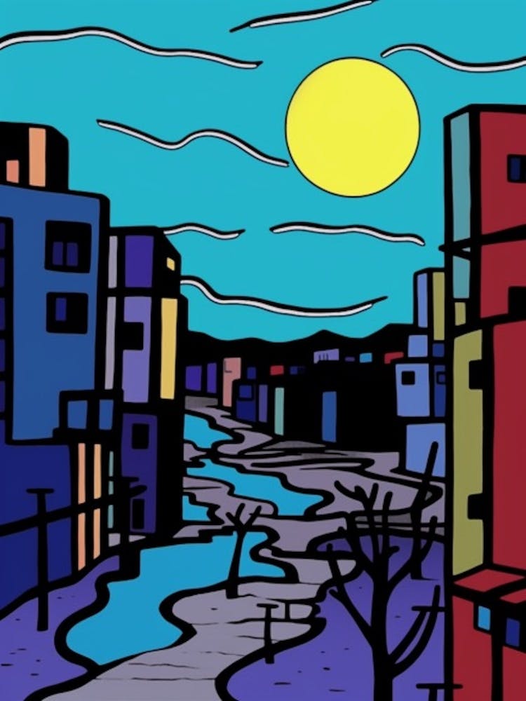 Minimal Design Style Of Mexico City, Mexico 2