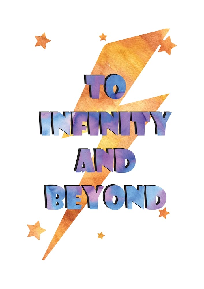 To Infinity And Beyond Thunder Bolt