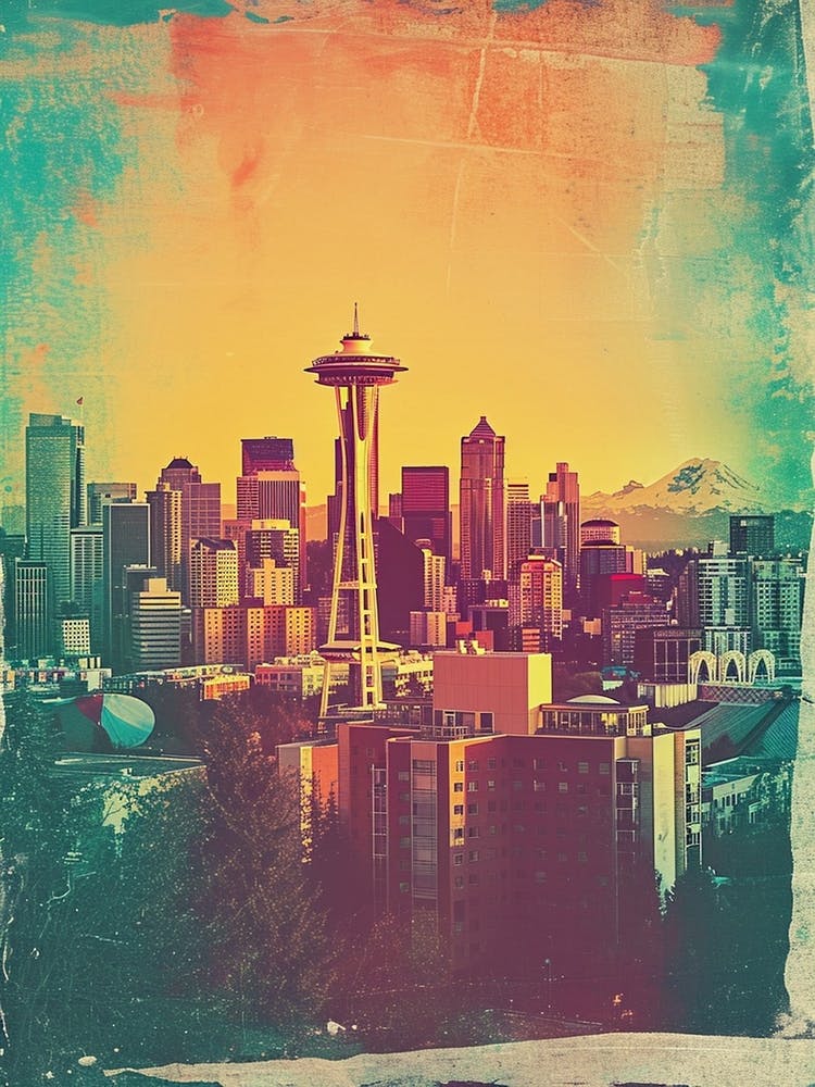 Seattle Polaroid Inspired 2