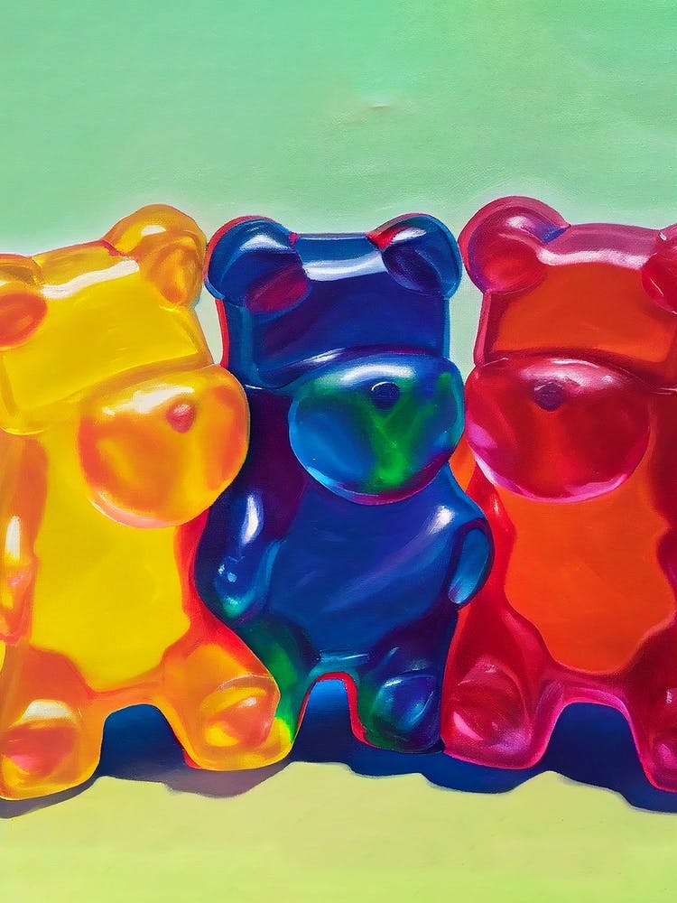 Gummy Bears Green