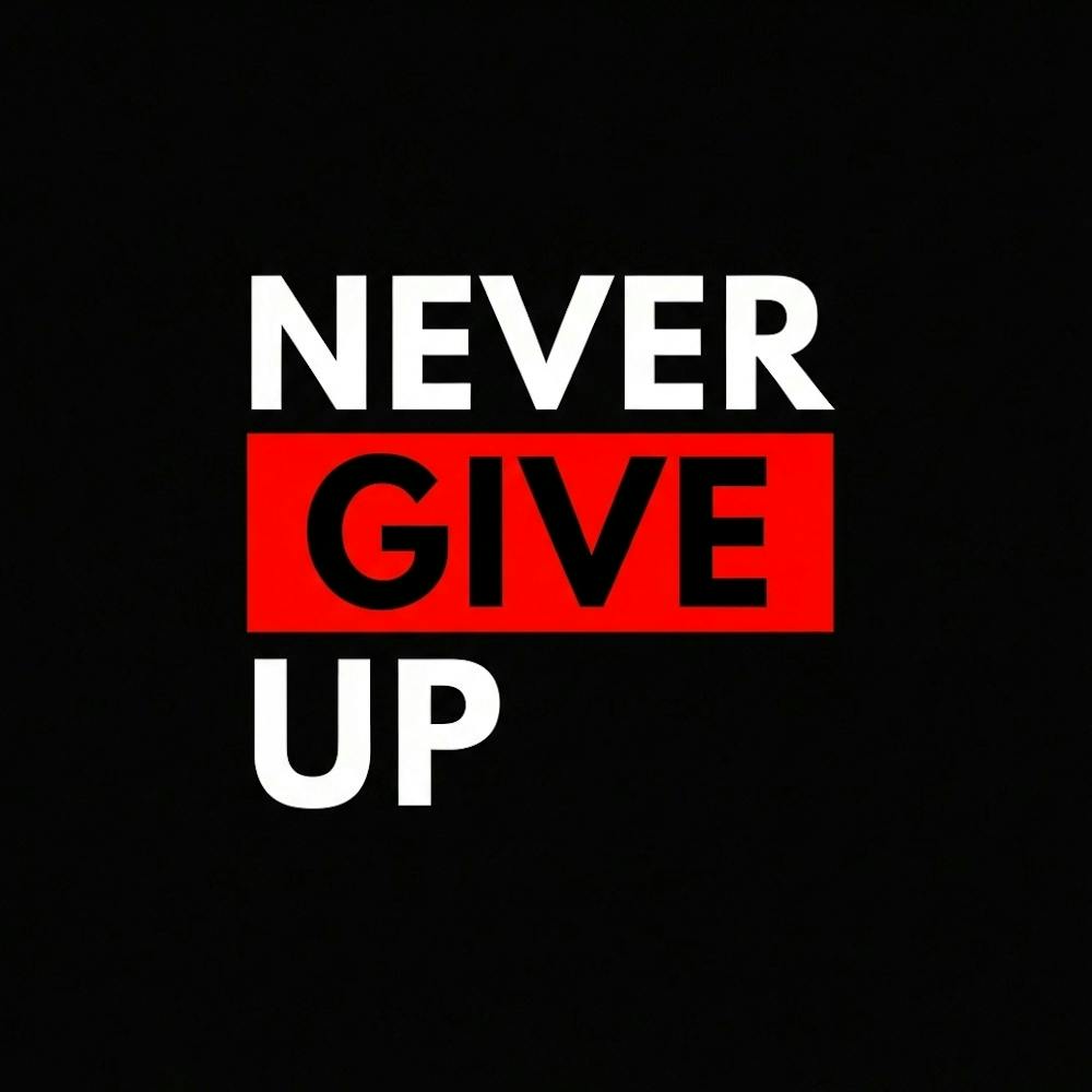 Never Give Up 3