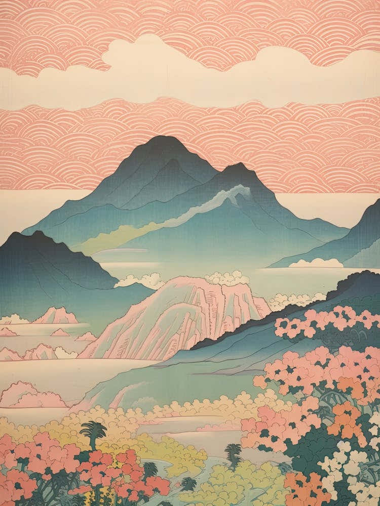 Mount Nantai In Tochigi, Japanese Landscape 3
