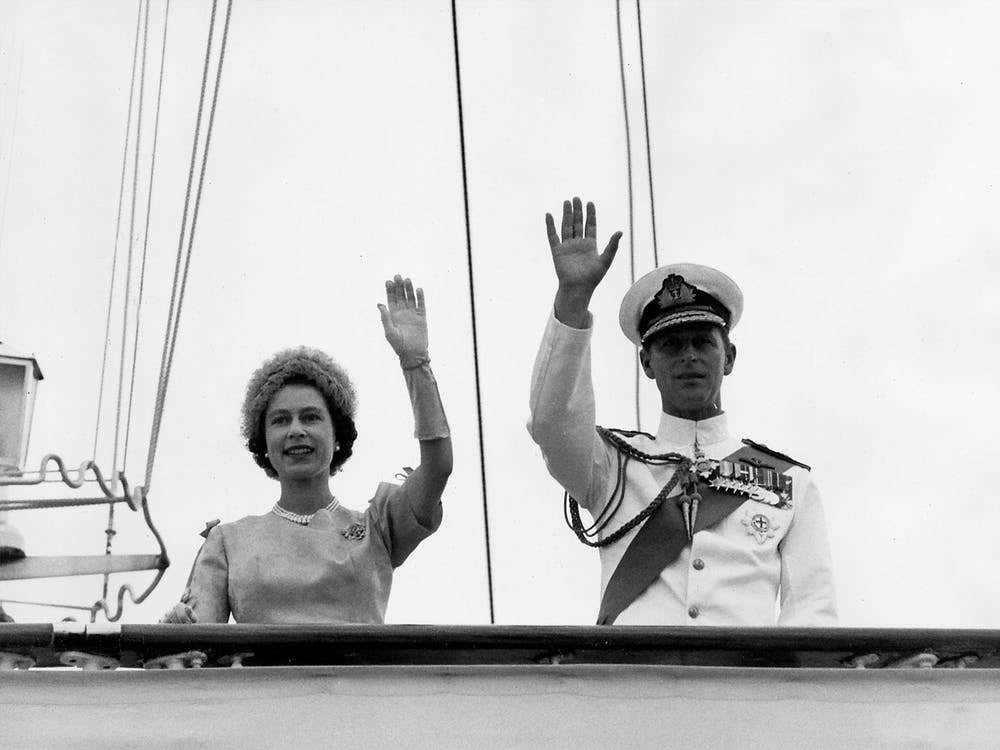 The Queen And Prince Philip, 1961