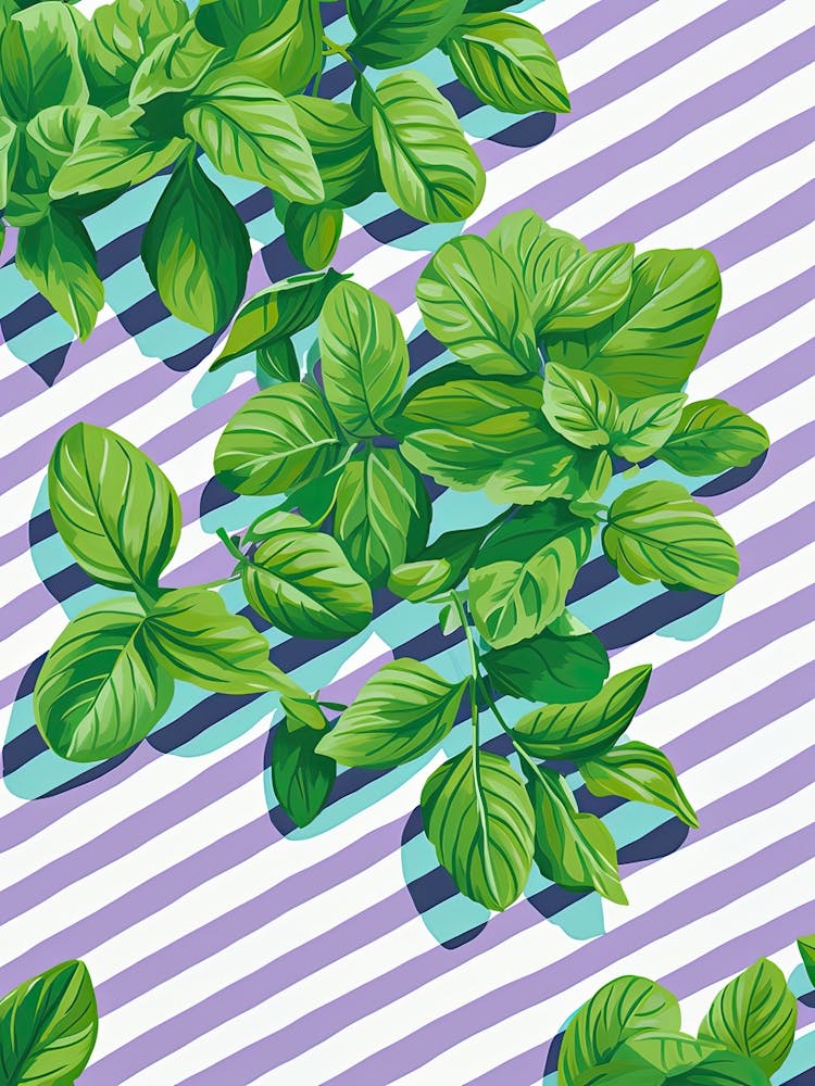 Basil Summer Illustration 7