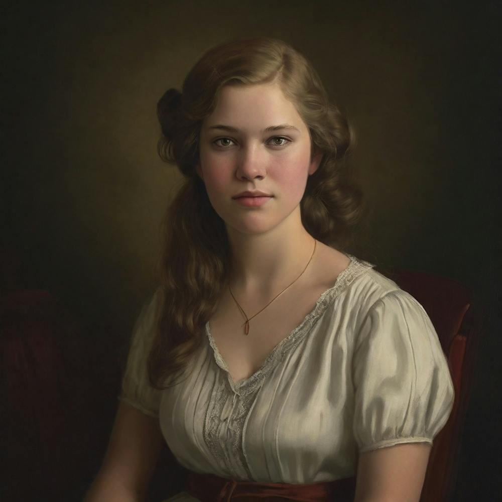 Portrait Of A Young Woman 1
