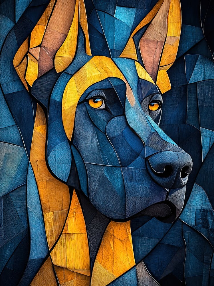 Mosaic Dog 7