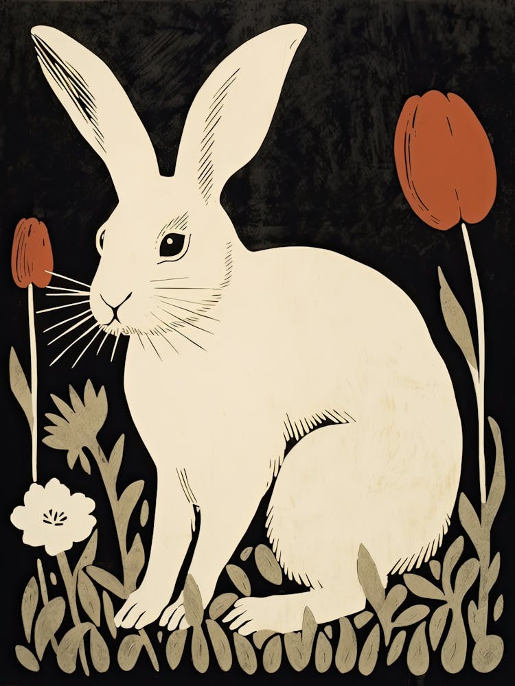 Rabbit In The Grass