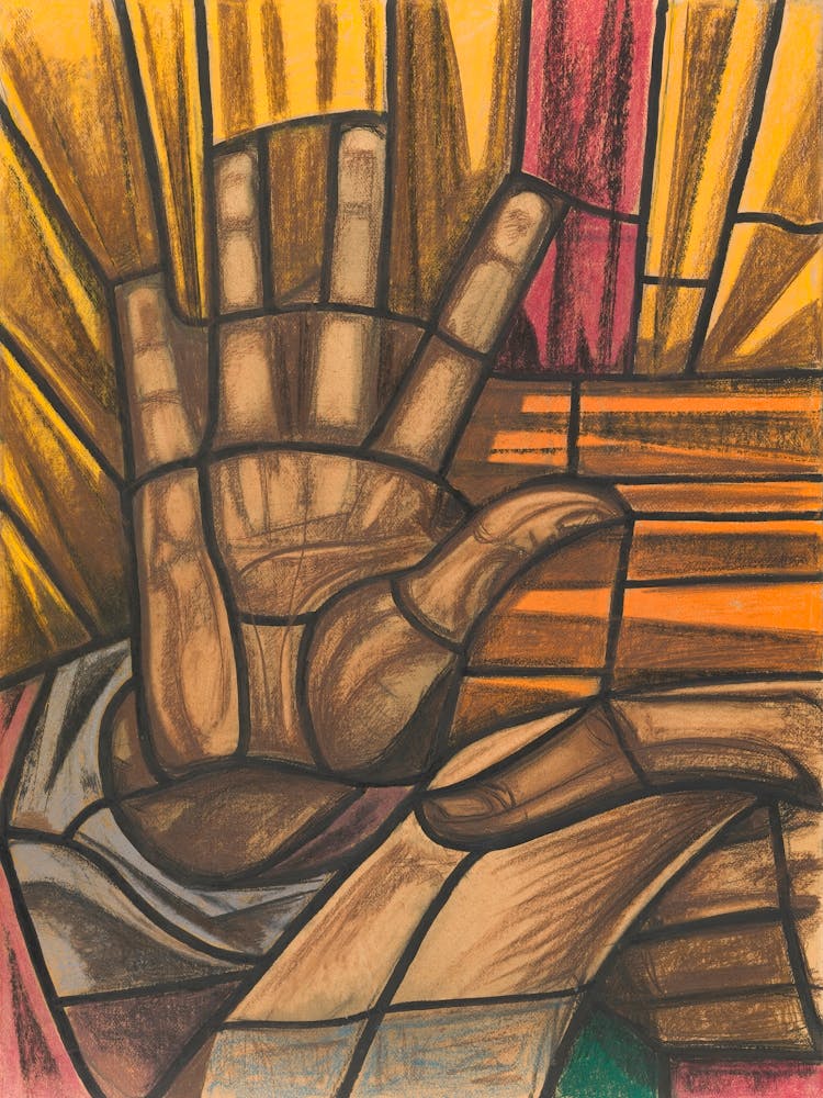 Design For A Window In The South Transept Of The Dom In Utrecht (1850–2000), Richard Roland Holst