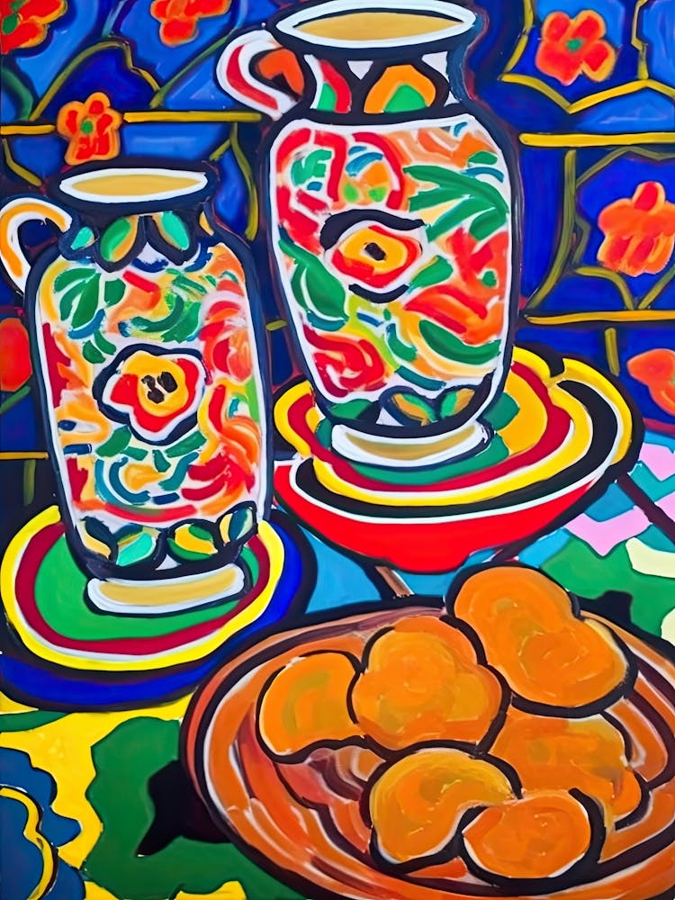 Gingerbread Cookies Painting 1