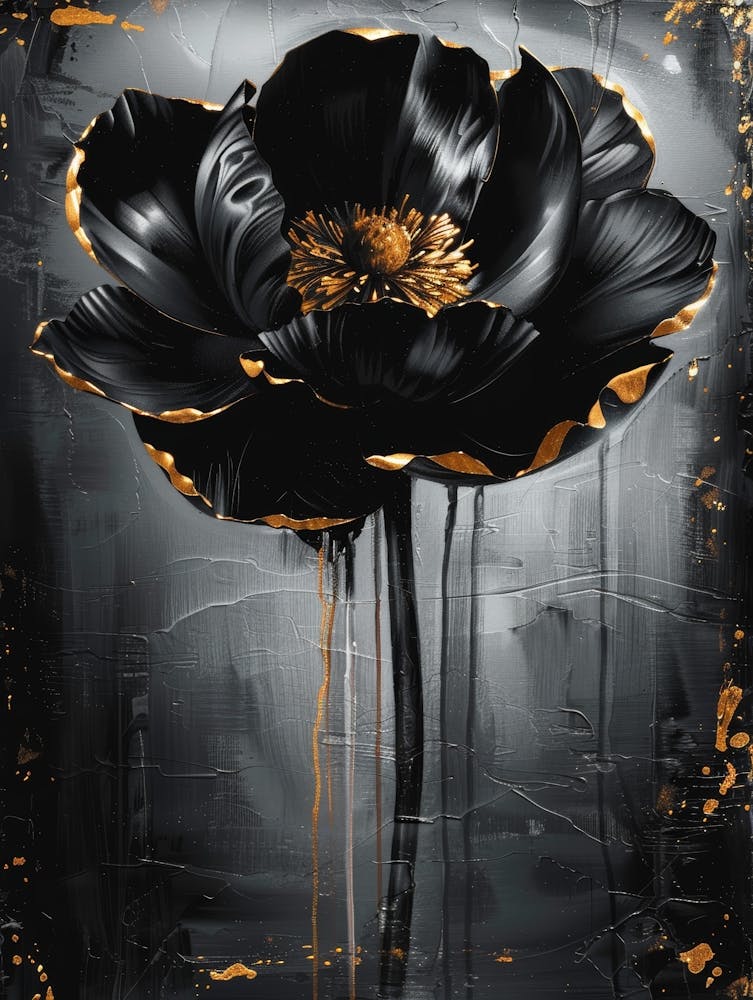 Black Flower