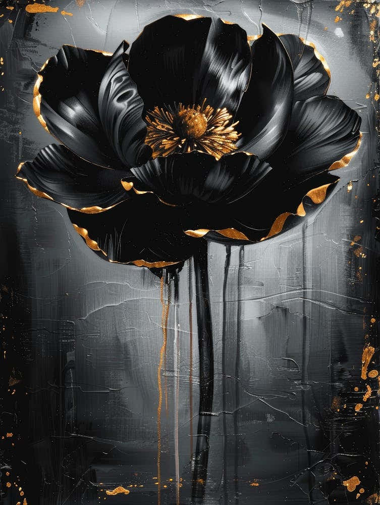 Black Flower