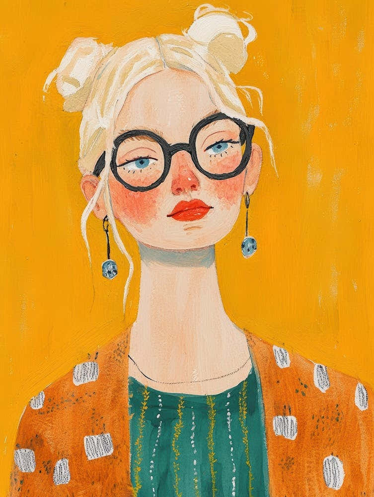 Girl With Glasses 14