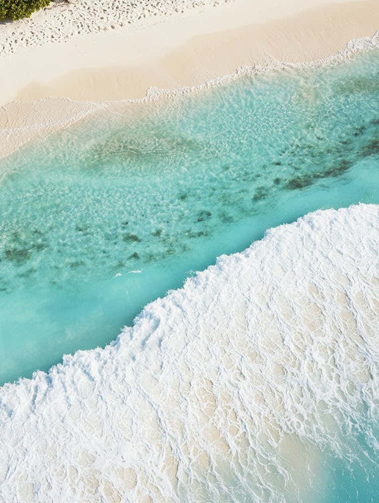 Aerial View Of A Tropical Beach 4