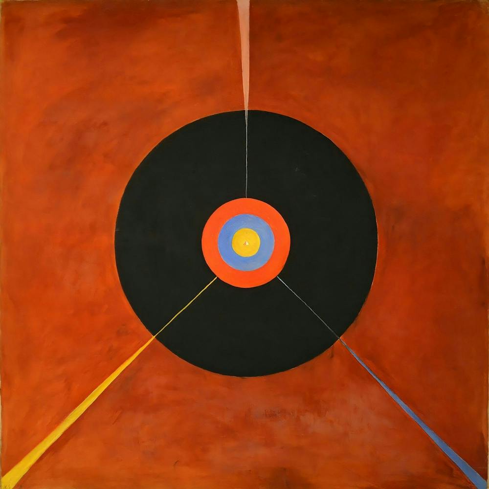 Hilma Af Klint - Group IX-SUW The Swan, No. 18