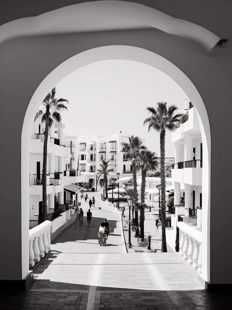 Marbella, Spain, Mediterranean Black And White Photography Analogue 4