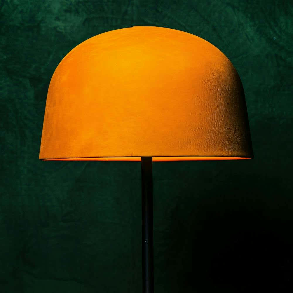 Orange Floor Lamp