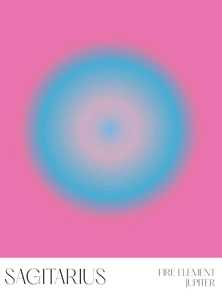 Sagitarius Aura Zodiac