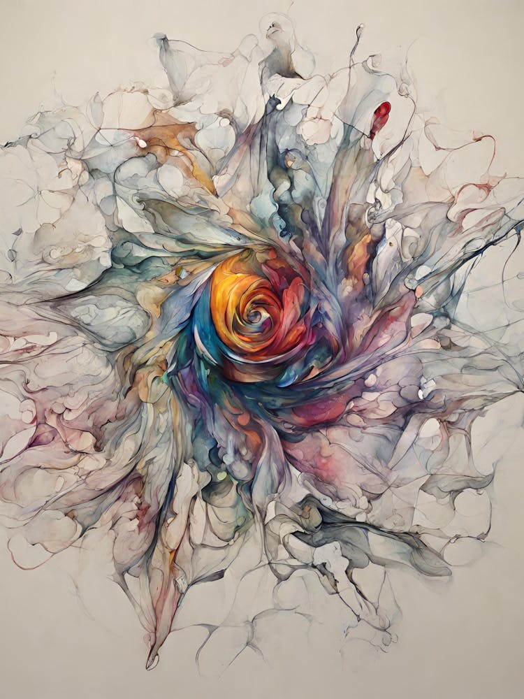 Abstract Watercolor Painting 1