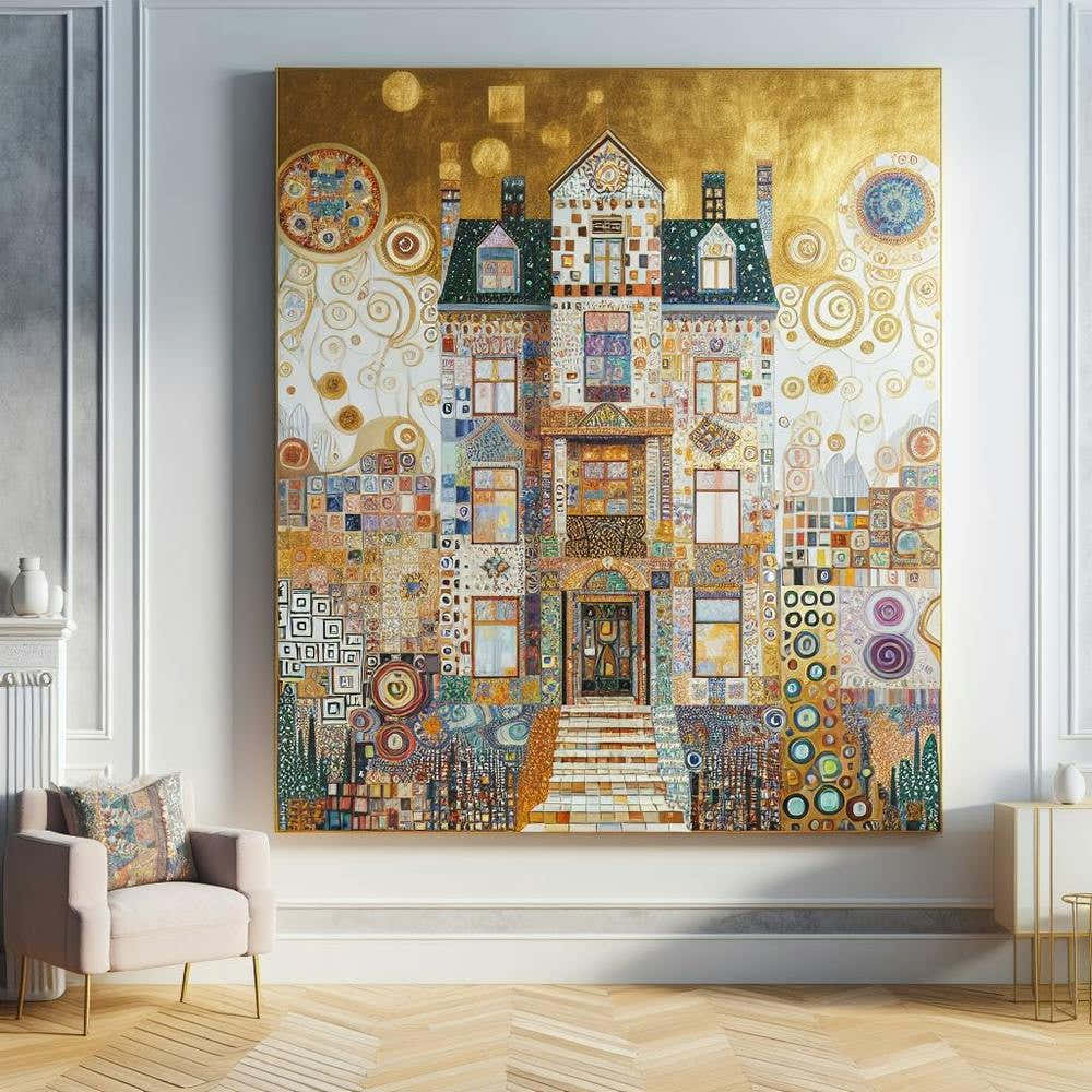 House By Gustav Klimt 1