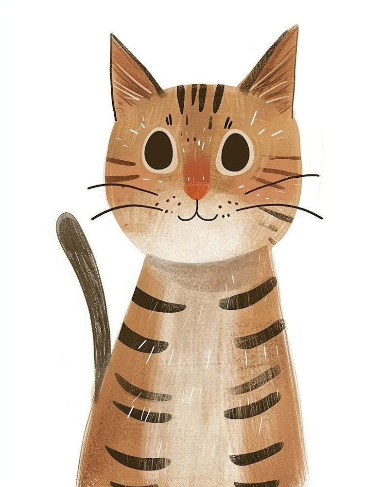 Bengal Cat Clipart Illustration 3