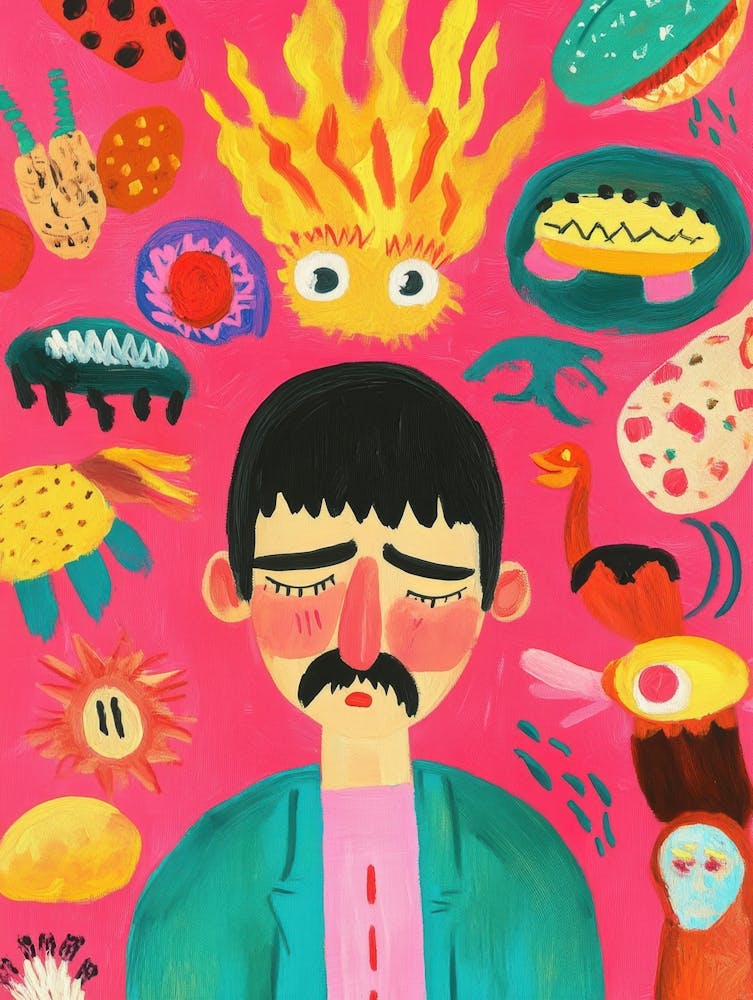 Man With A Mustache 1