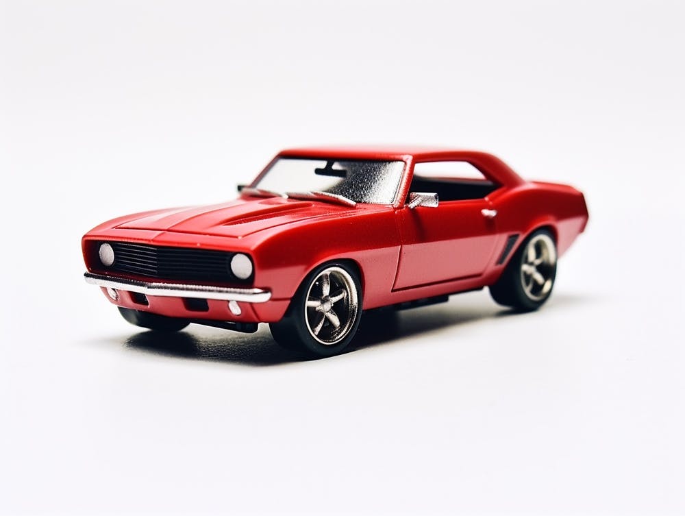 Toy Car 69 Camaro Red