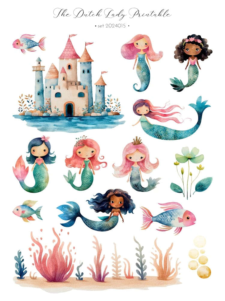 Cute Mermaids