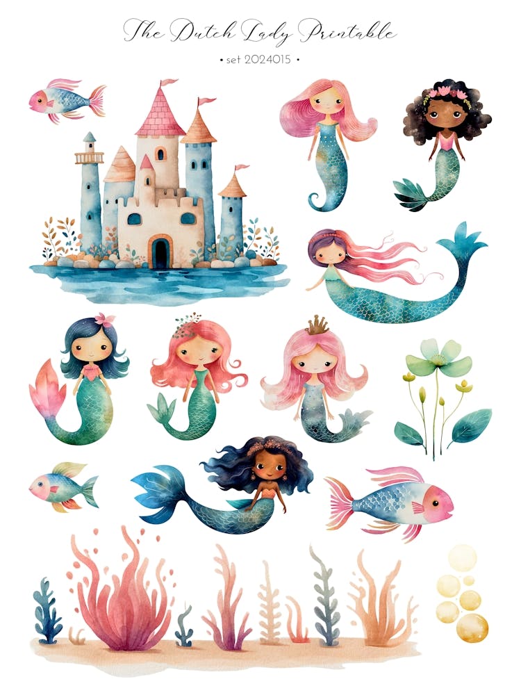 Cute Mermaids