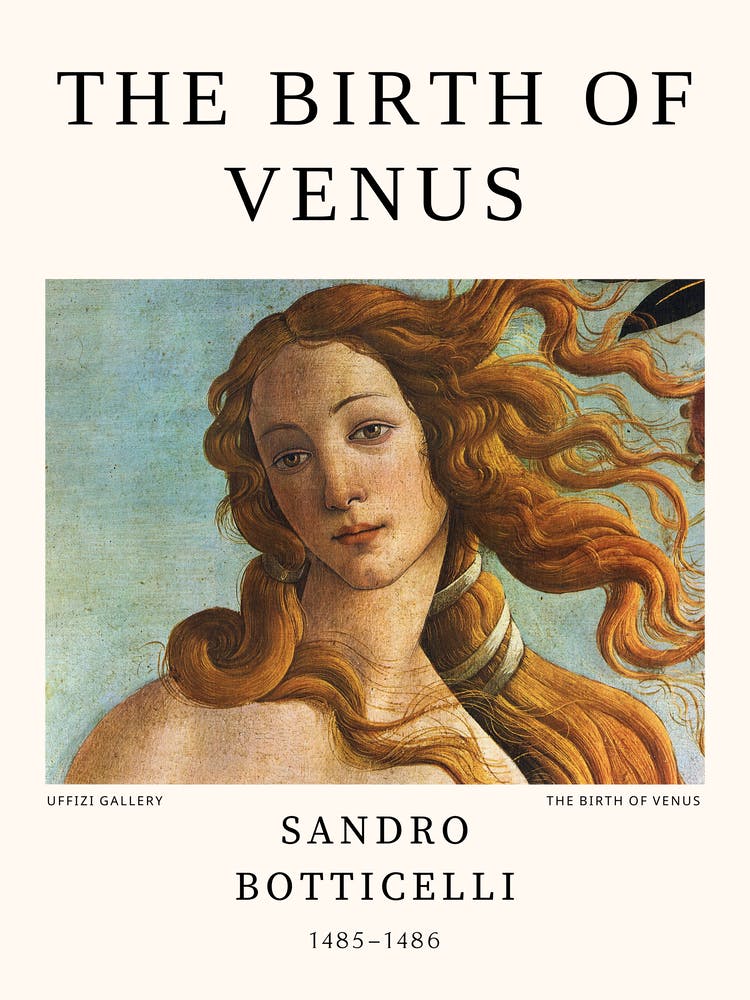 Birth Of Venus - Sandro Botticelli 1