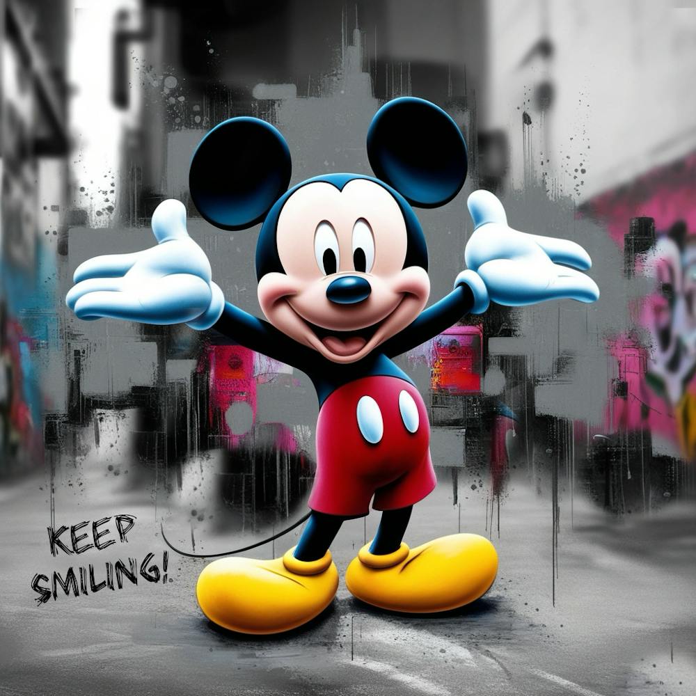 Mickey Mouse Keep Smiling