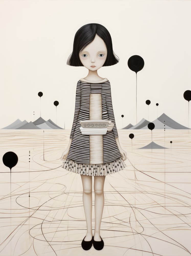 Girl In A Dress