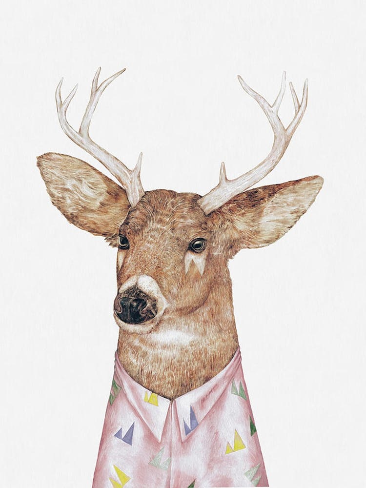 Deer In A Shirt