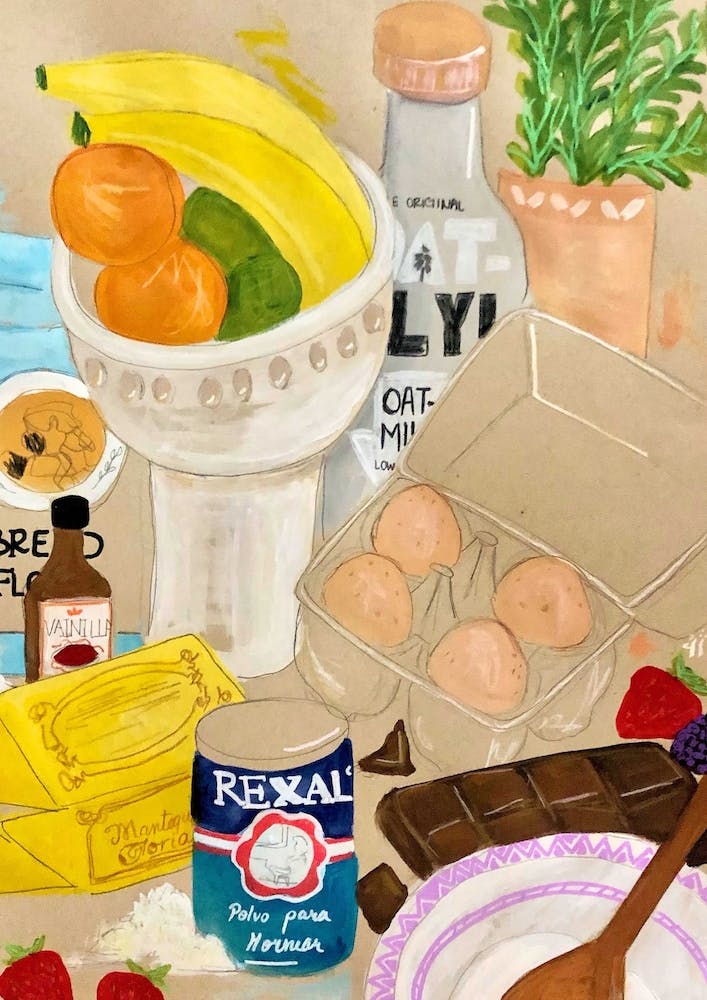 Cluttered Baking