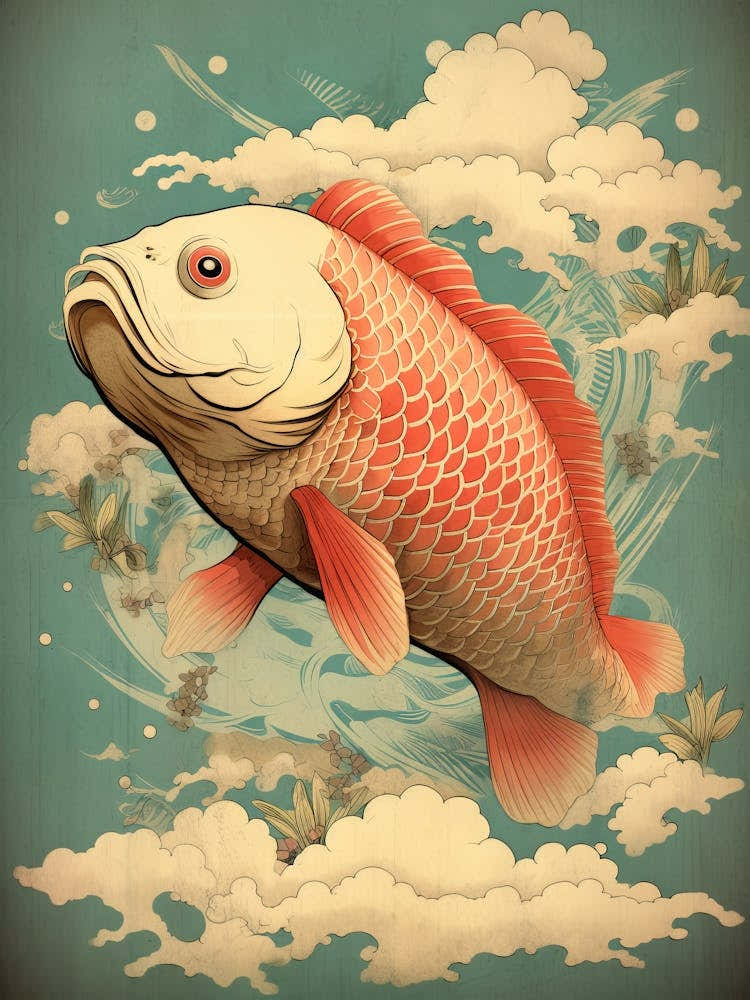 Fish Lanterns Japanese Kitsch 2