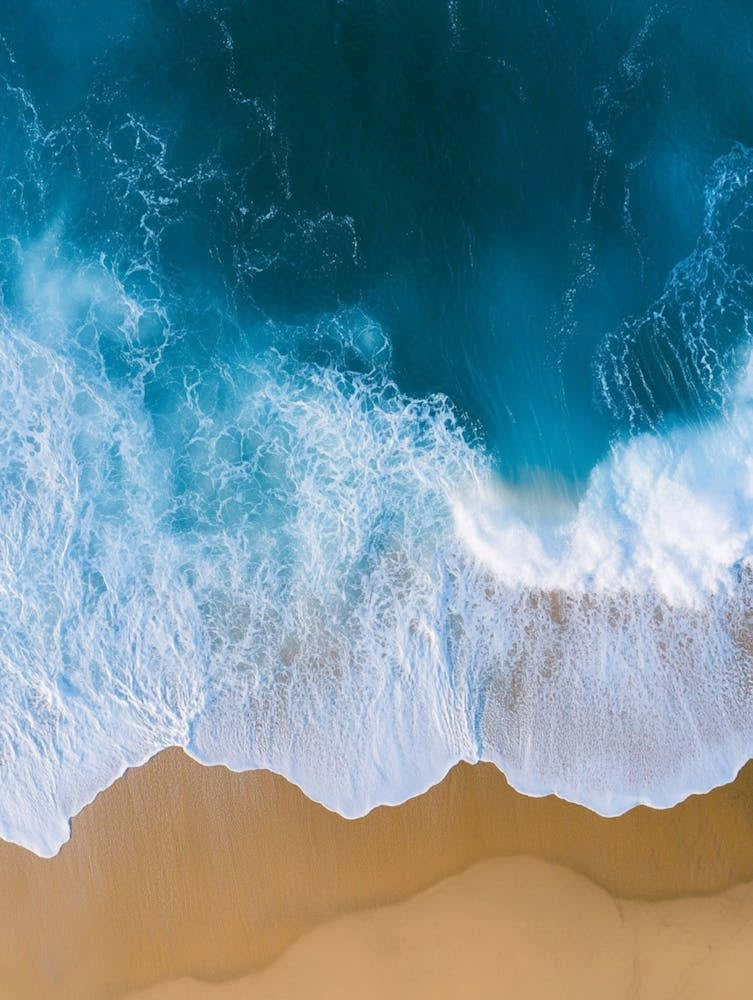 Aerial View Of A Beach 76