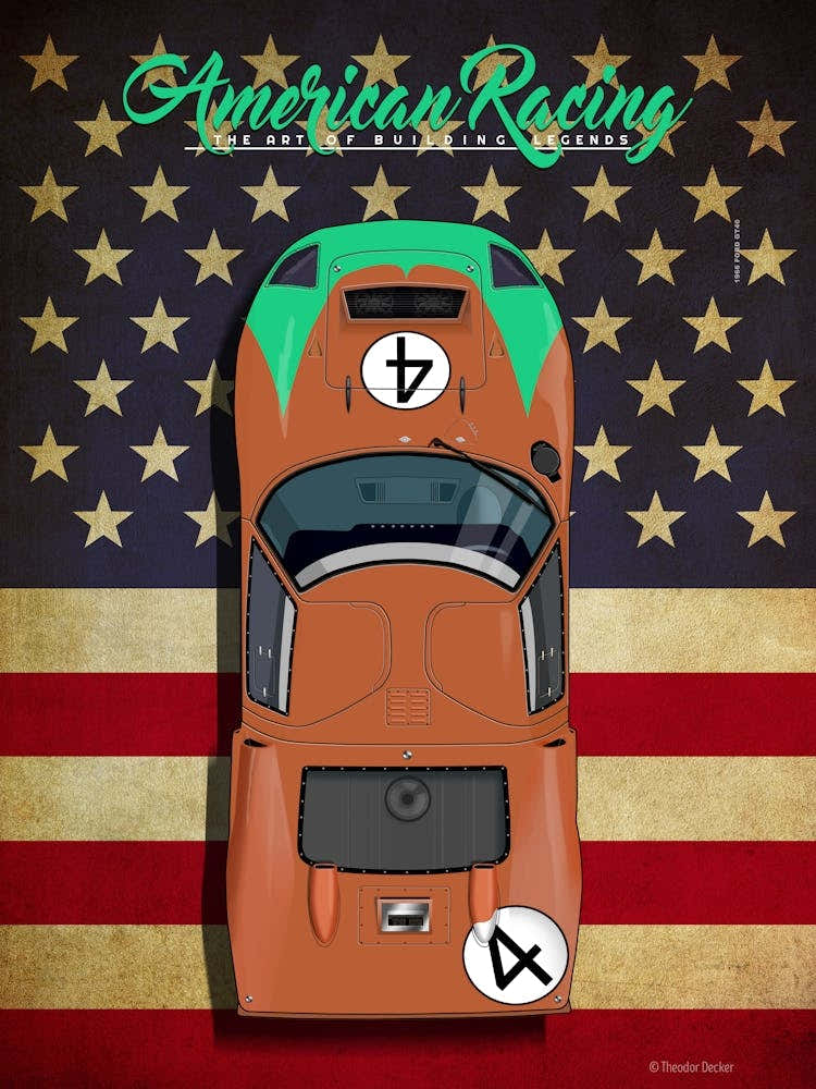 American Racing Ford GT40 No.4