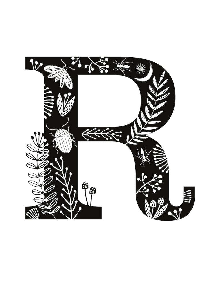 Letter R
