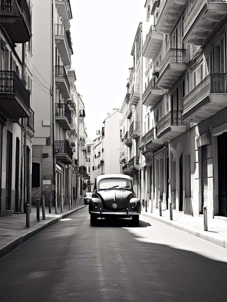 Nice, France, Photography In Black And White 1