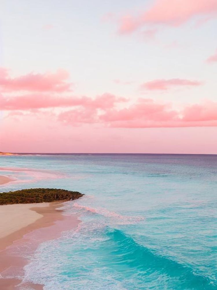 Shoal Bay East, Anguilla Pink Photography