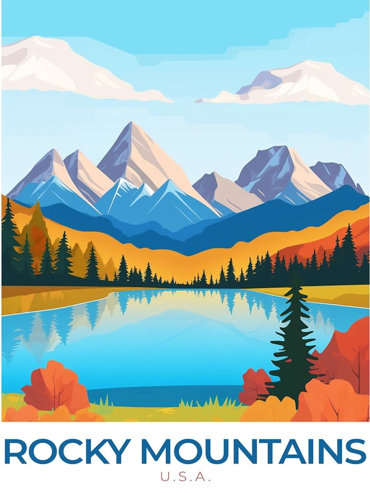 Usa Rocky Mountains Travel