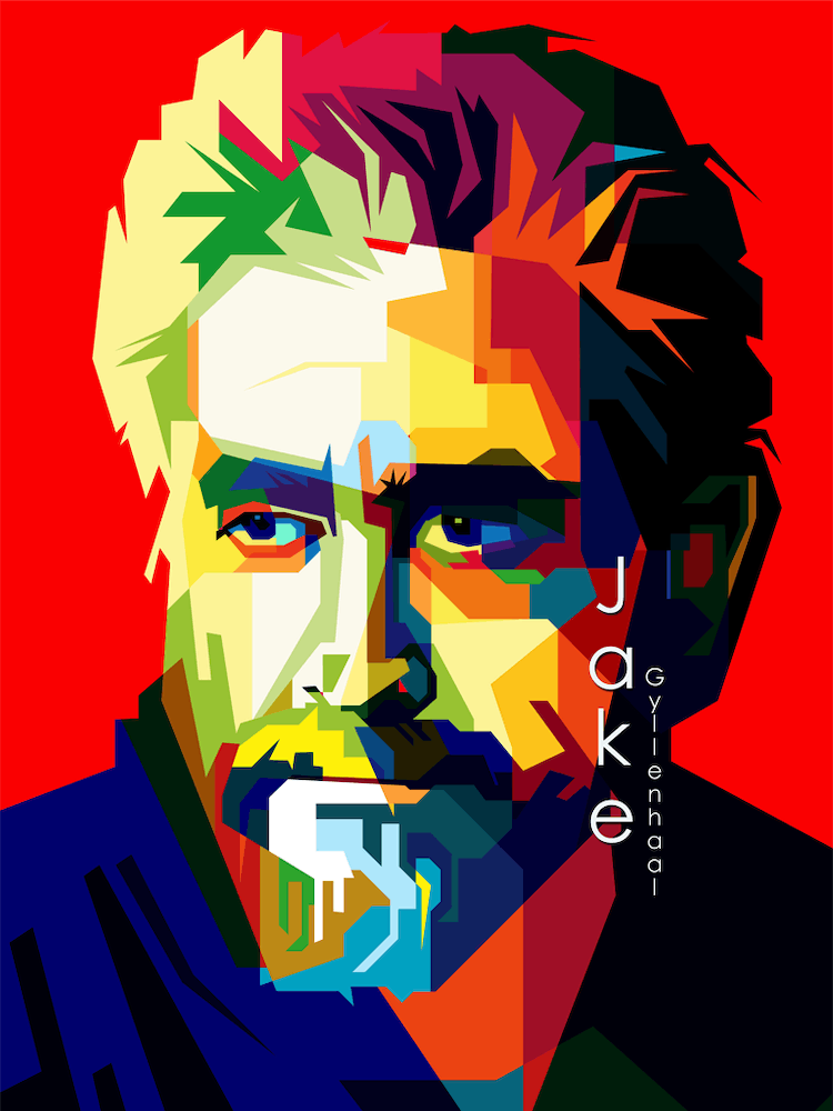 Jake Gyllenhaal Action Movies Pop Art Wpap
