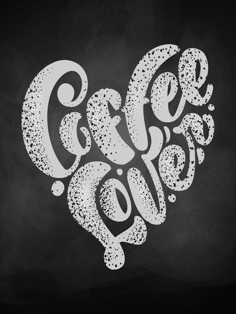 Coffee Lovers — coffee poster, kitchen art print, kitchen wall decor, coffee quote, motivational poster