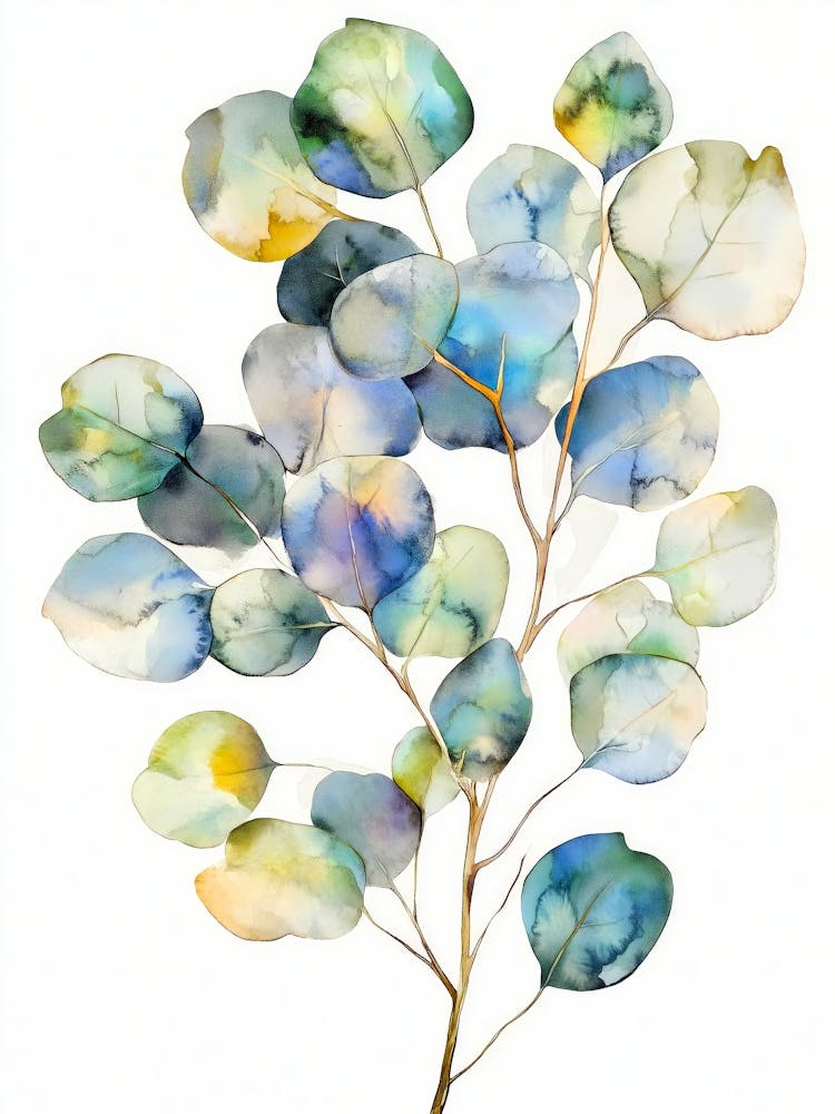 Eucalyptus nature floral art 1