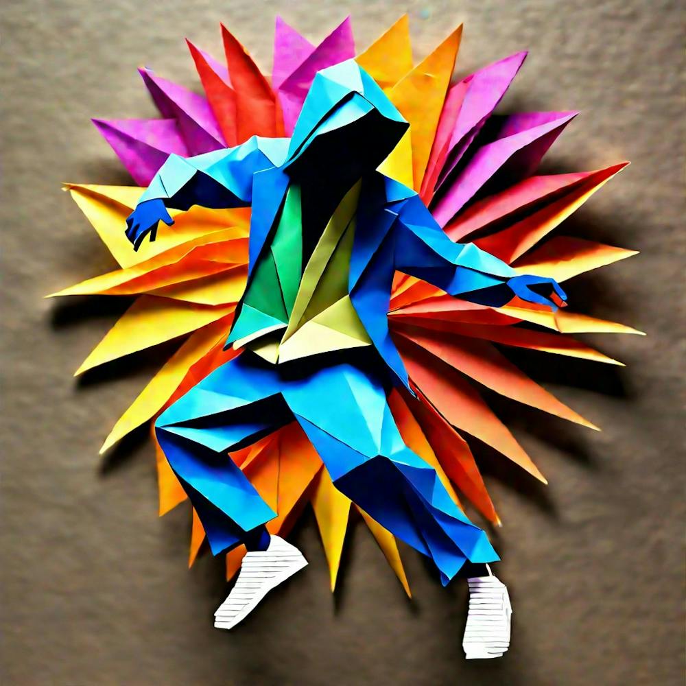 Origami Dancer 73