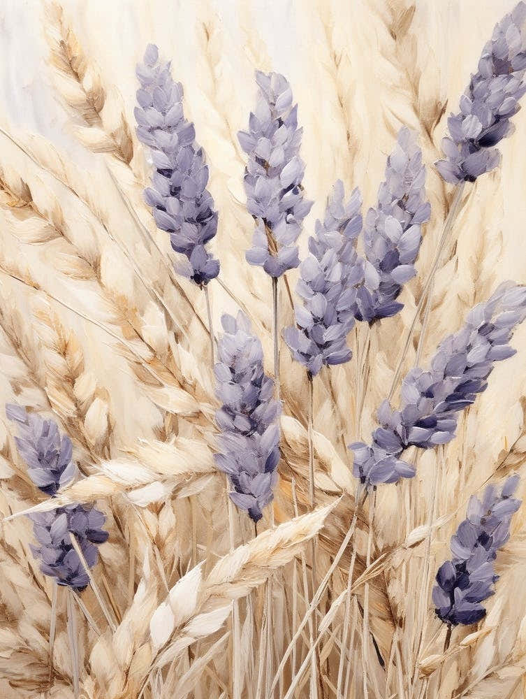 Boho Dried Flowers Lavender 5